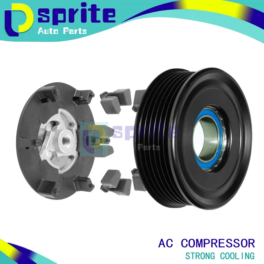 AC A/C Compressor Clutch Pulley for BMW 1-series E81 130i E88 125i X1 E84 xDrive 28i 25i 64526956716 4471903785 64529122618