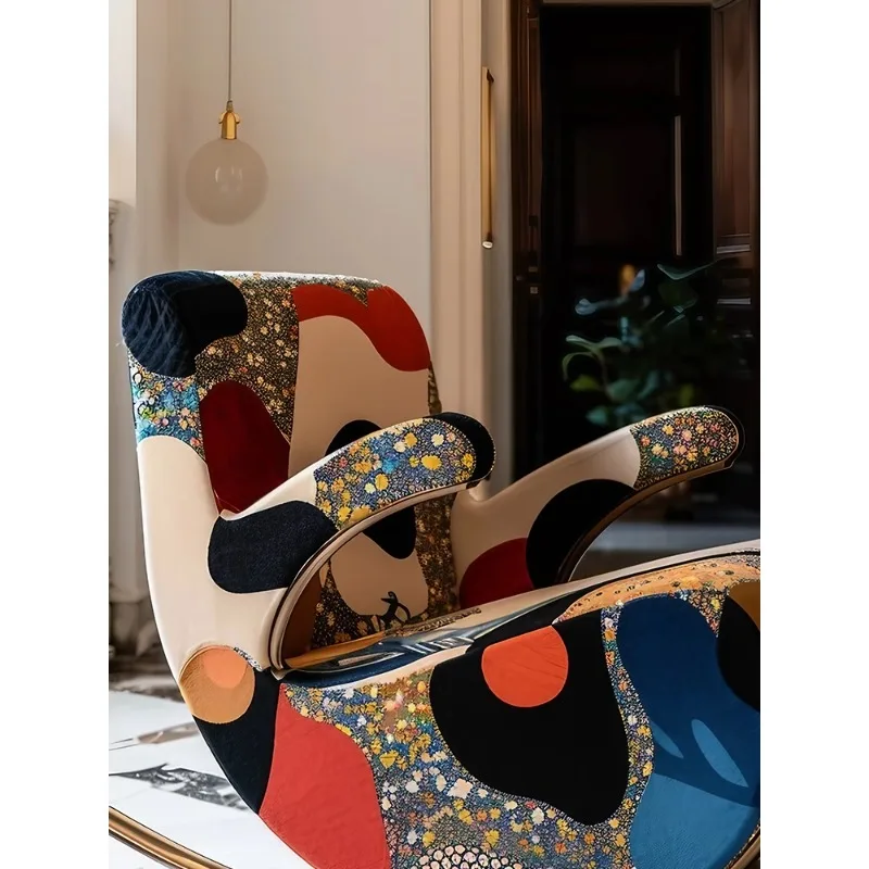 Original Design Art Leisure Rocking Chair Dopamine Creative Furniture International Pavilion