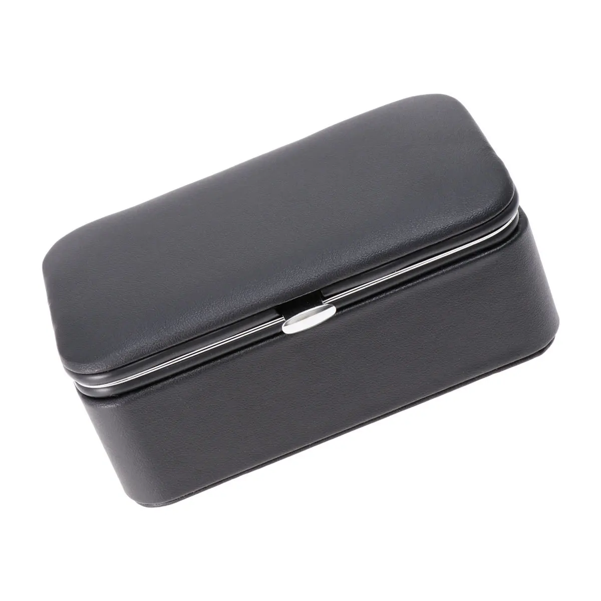 

Portable Jewelry Box Pu Compact Storage Case Rings Earrings Necklaces Multi-Cell Travel Organizer Gift For Girls Women
