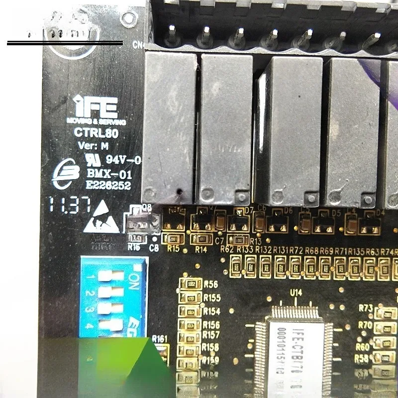 الأجزاء مناسبة لملحقات المصاعد ولوحة الاتصالات العلوية لسرعة السيارة IFE-CTB/CTRL80/BMX-01/E226252/المصنع الأصلي