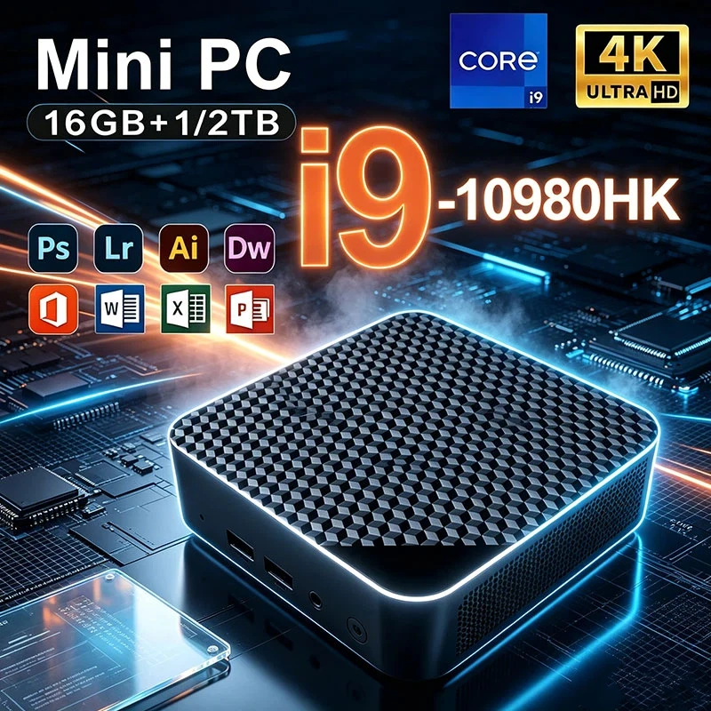 Pc Gaming I9 - NOWY Mini PC Intel Core I9