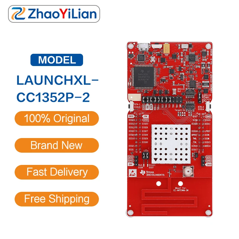 For LAUNCHXL-CC1352P-2 TI CC1352P Sub 1G 2.4GHz Dual Band RF Evaluation Board