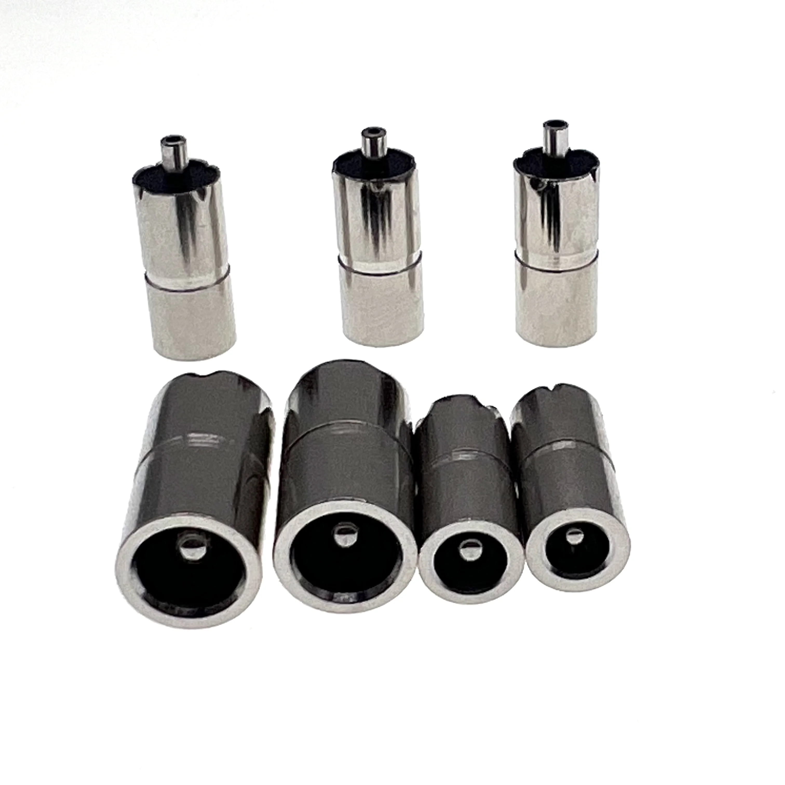 5pcs Copper Female Power Plug 5.5*2.1mm 3.5*1.3mm 5.5*2.5mm 4.0*1.7mm 6.5x3.0mm 2.5*0.7mm Welding Connector
