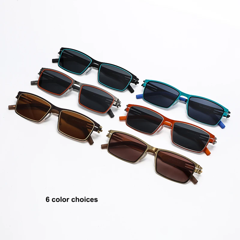 الألمانية مصمم الاستقطاب النظارات الشمسية PETER-1 خمر الرجال جودة Biosteel مكبرة القيادة ظلال UV400 حزب الشارع نظارات شمسية #3