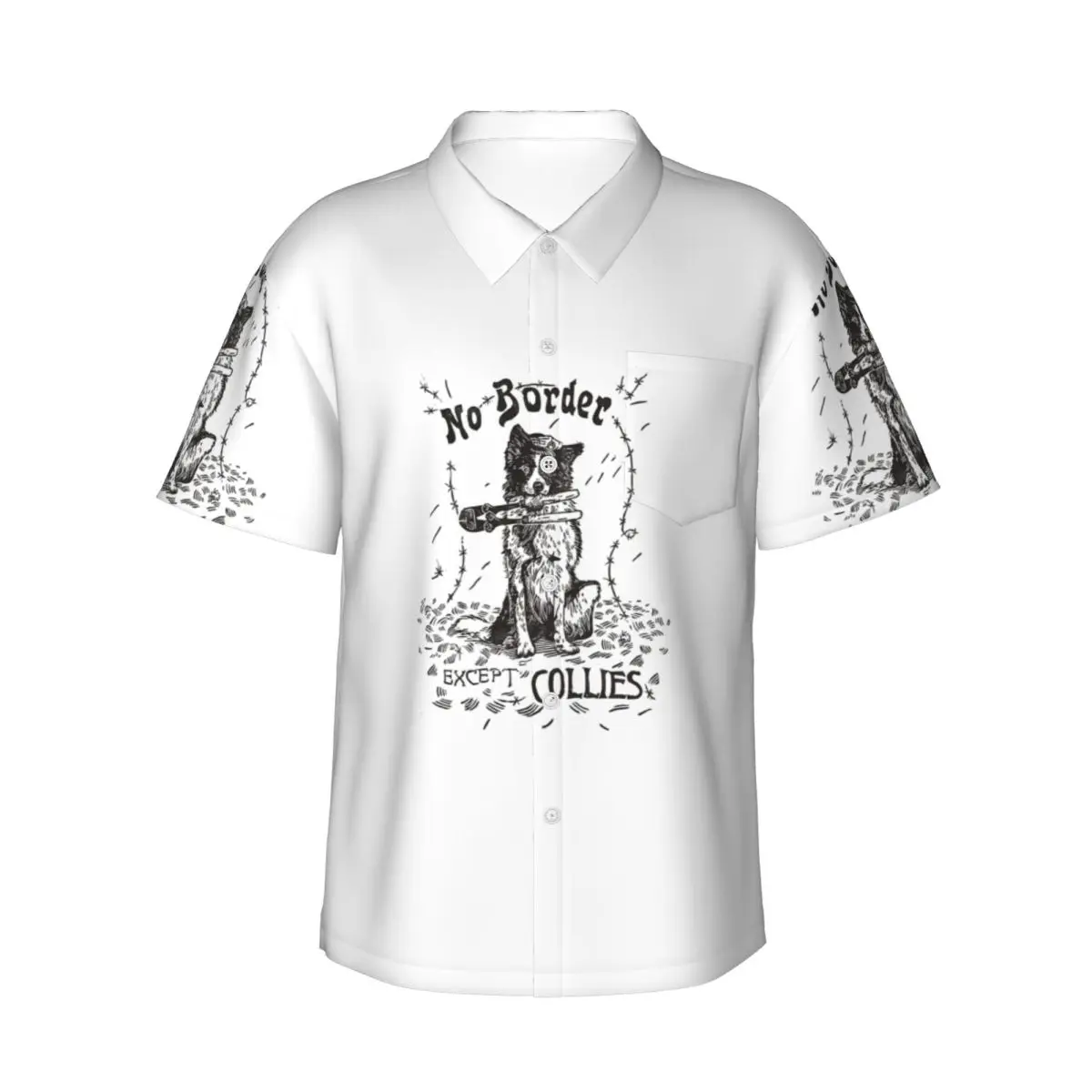 

Мужские рубашки без границ, мужские рубашки Collies, гавайская рубашка с коротким рукавом, модные топы на пуговицах для летнего пляжа