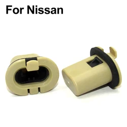 2PCS Car Rear Seats Fastener Clips For Nissan Models Seat Mounting Retainer Clip For  Micra K11 TIIDA Sunny Qashqai