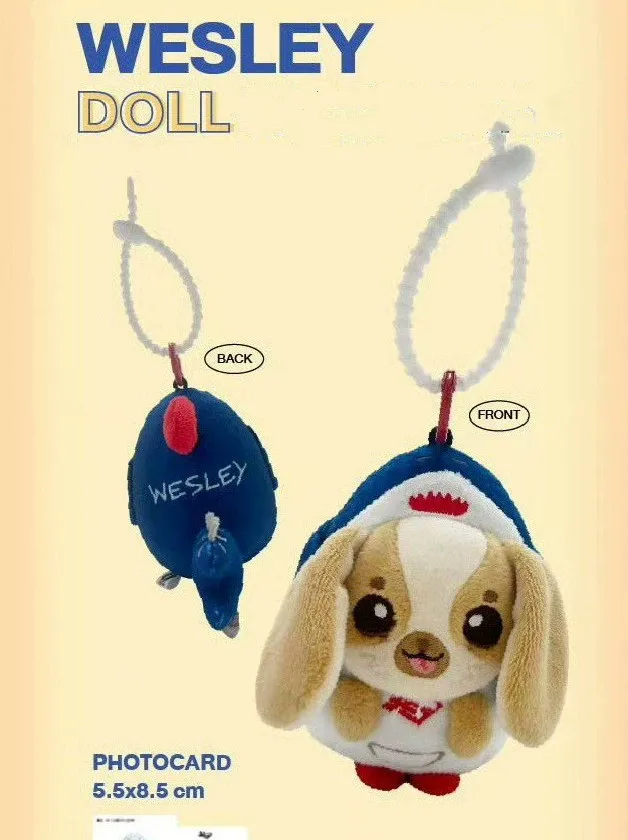 2025 New In Stock Arrival Official  Thame - Po Heart That Skips a Beat wesley WilliamEst keychain 11cm