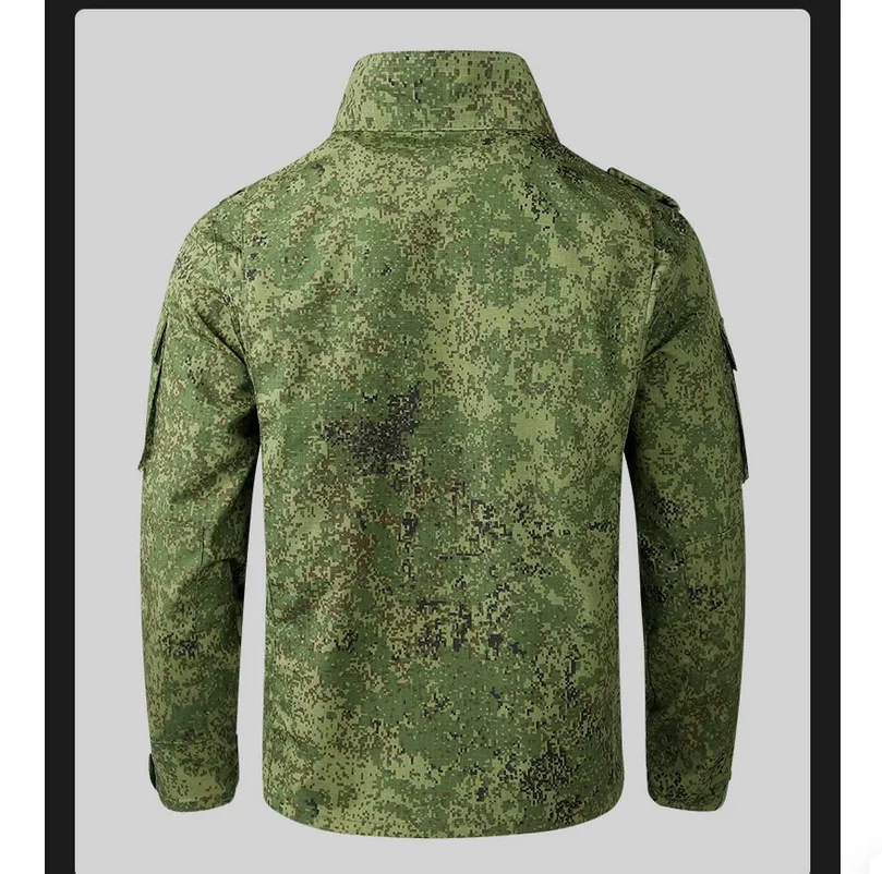 Russian style Little Green Man camouflage suit set combat military training clothing