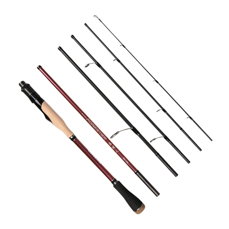 

PURELURE Portable MF Action Trout Rod 2.1m/2.08m with Fuji Guide Ring Spinning And Casting Travel Fishing Rod