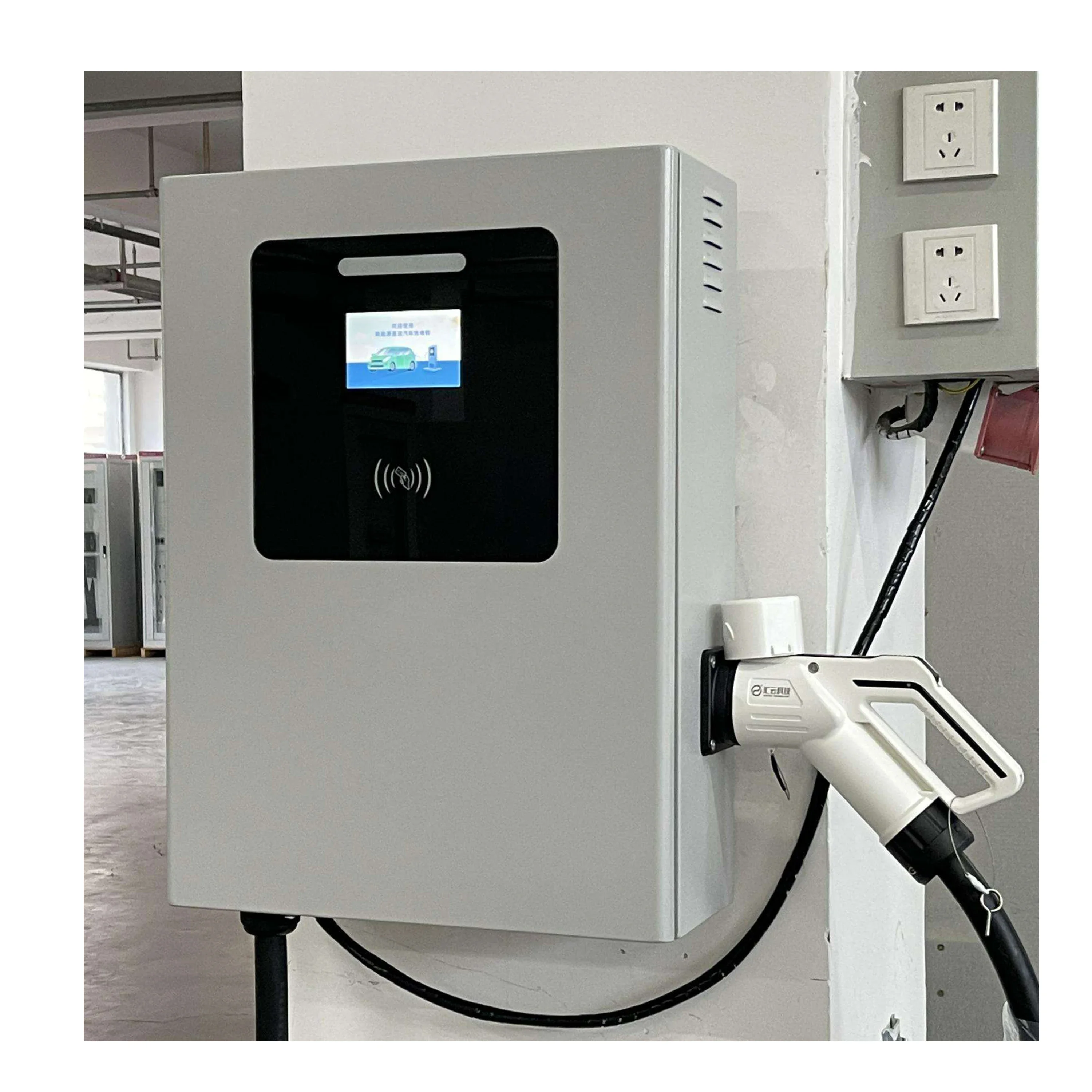 DC Floor-Mounted Fast EV Charger for GBT Electric Cars 20kw 30kw 40kw IP54 with CE Certificate