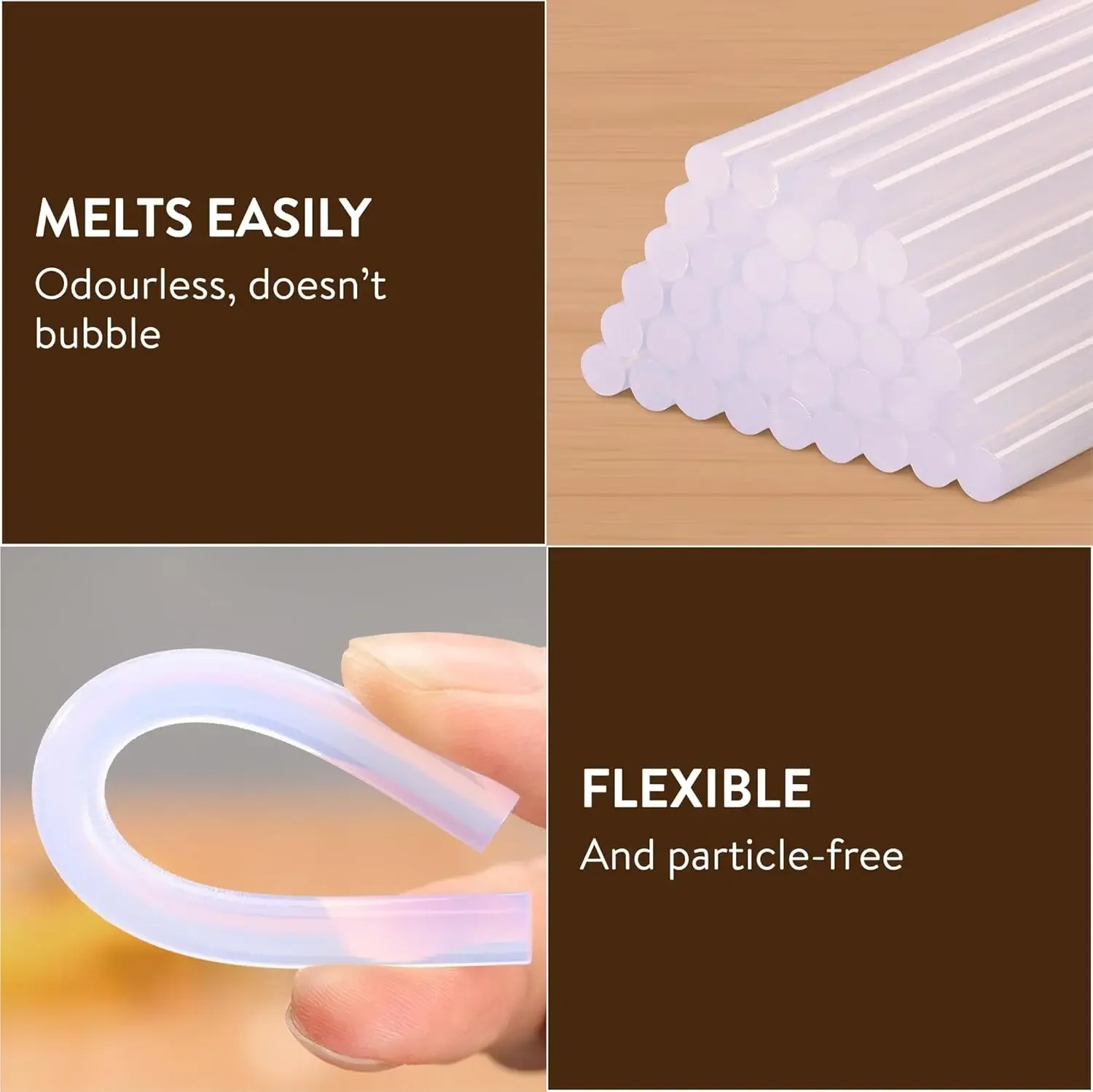 1/50pcs Strong Adhesive Transparent Hot Melt Glue Sticks for Electric Glue Gun DIY Craft Glue Stick Hand Repair Kits Tools