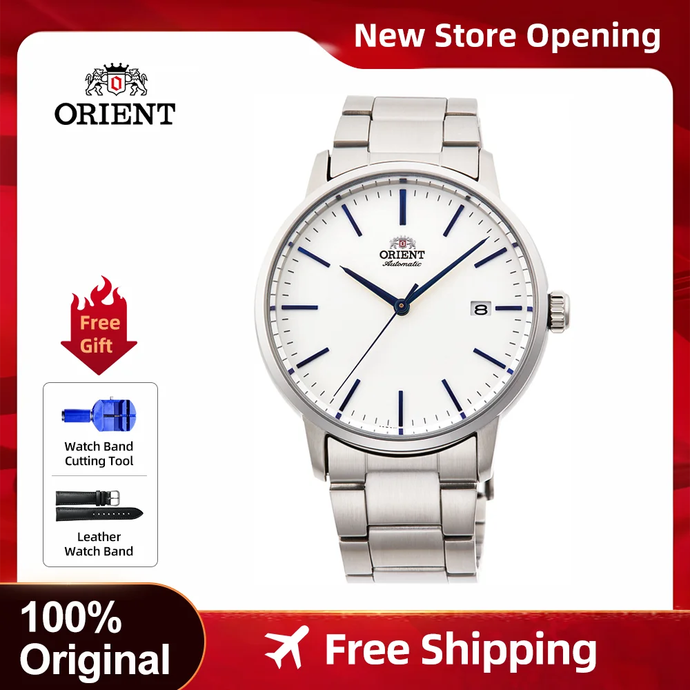 

Orient Original Men's Watches Automatic Mechanical Watch 100m Waterproof Luxury Business watch Reloj Hombre RA-AC0E02S