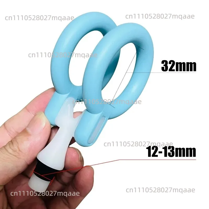 Fascia gun modification head soft silicone ring multifunctional replacement adapter elbow
