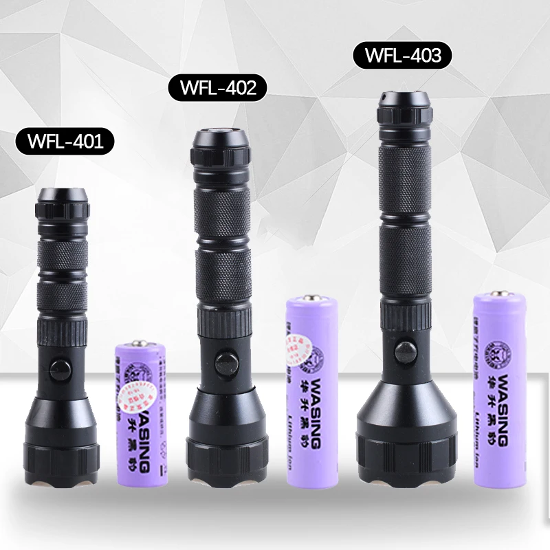 WASING LED Explosion-Proof Self-Defense Mini Tactical Rechargeable Flashlight Is Suitable For Gas Stations