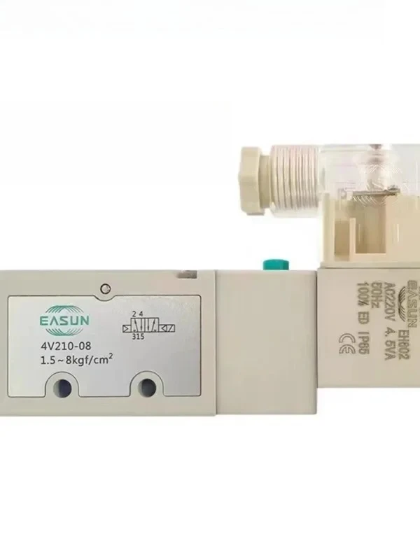 

4V110-06 4V210-08 4V310 4V41015 Электромагнитный клапан Yadeke Пневматические компоненты