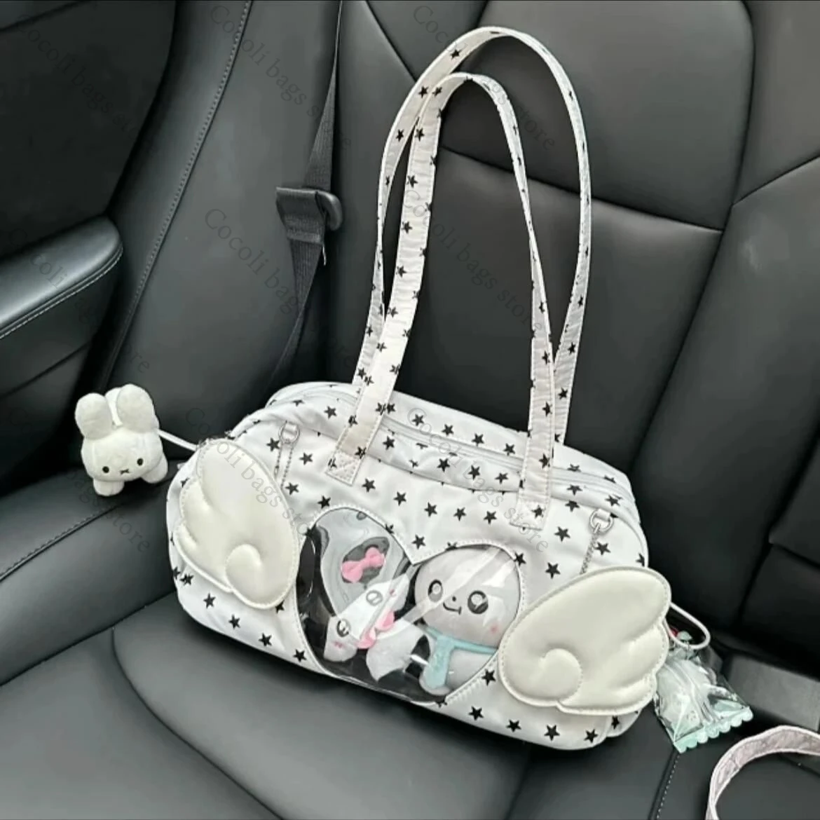 

Kawaii Ita Bag Star Print Shoulder Bag Women's Bag Y2K Style Bags for Woman Itabag Crossbag Lady Bag Cross Body Bag