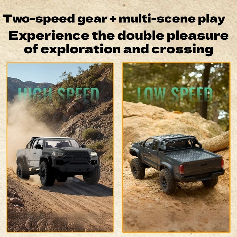 รถบังคับวิทยุ Fms New 1/24 Fms Fcx24m แชสซีจำลอง รถปีนเขาบังคับวิทยุ รถออฟโรดบังคับวิทยุ ของเล่นบังคับวิทยุสำหรับเด็กผู้ชาย