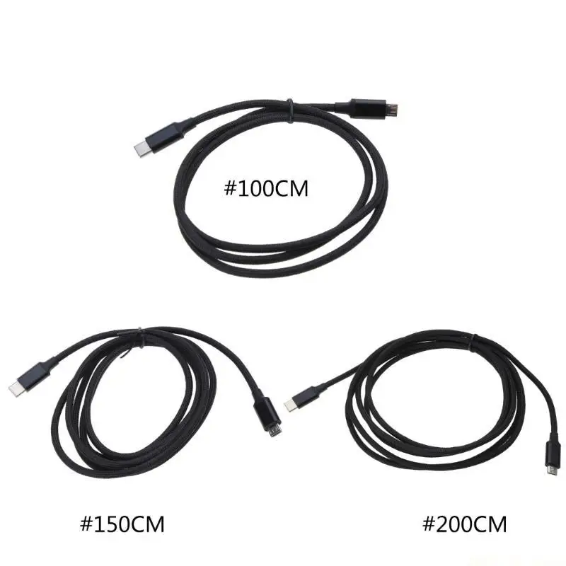 M5TD Type-C to Micro USB Charging Cable for GalaxyS7S6 Tablets Cameras Phones