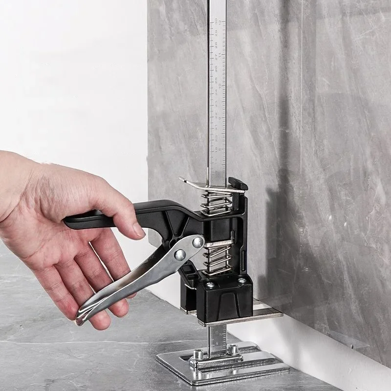 

1 шт. Подъемник для мебельных панелей, экономящий усилия, ручной инструмент для регулировки высоты плитки, подъемник для дверных и гипсокартонных панелей