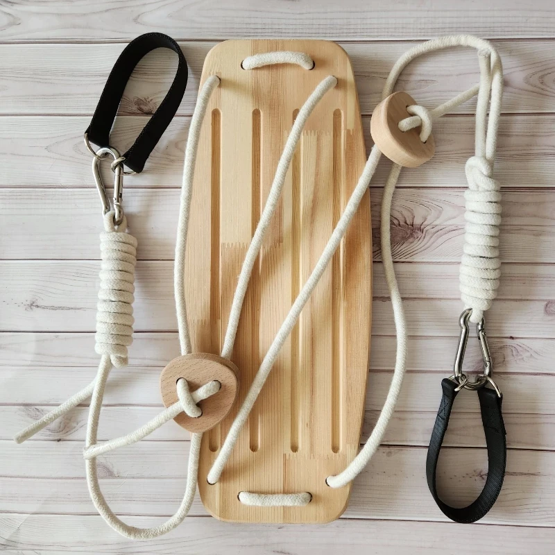Solid Wood, Swing Board, Environmentally Friendly, Indoor Household Use, Convenient, Easy To Carry，Patio Swing，Outdoor Furniture