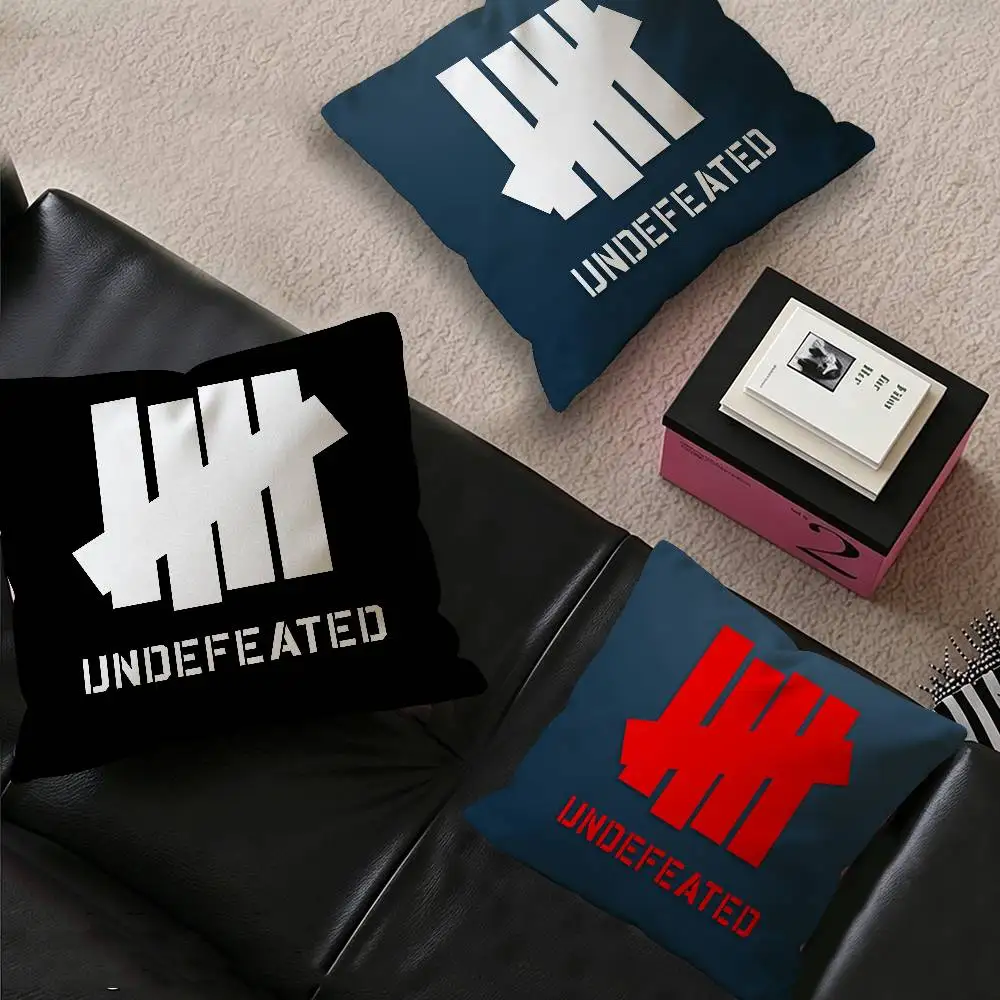 U-UndefeatedS Fashion Brand Cushion Cover Pillow Cover Decor Pillowcase Printed Cushion Case for Couch