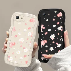 Flower Phone Case For iPhone 13 Case iPhone 11 12 14 15 16 Pro Max X XR XS MAX 7 8 Plus SE 20220 Candy Color Silicone Soft Cover