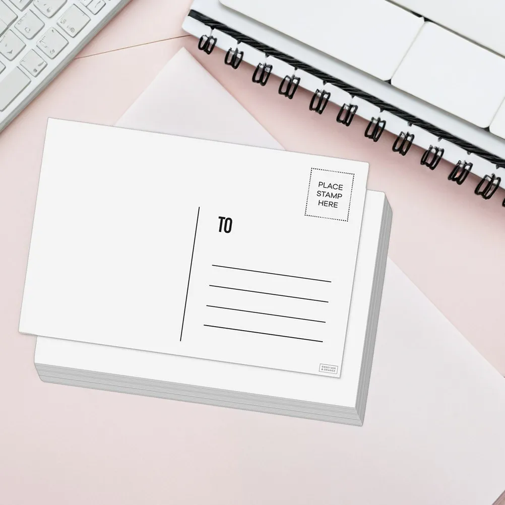 

50 листов пустых открыток из крафт-бумаги, идеально подходят для приглашений, поздравительных открыток, благодарственных записок, путевых дневников, деловых мероприятий