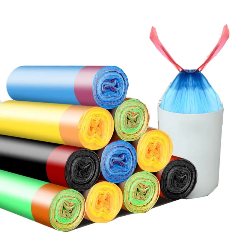 Plastic Bag Making Machine Double Line Vest T-Shirt Shopping Garbage Poly Bag Sealing Cutting Automatic High Speed Biodegradable