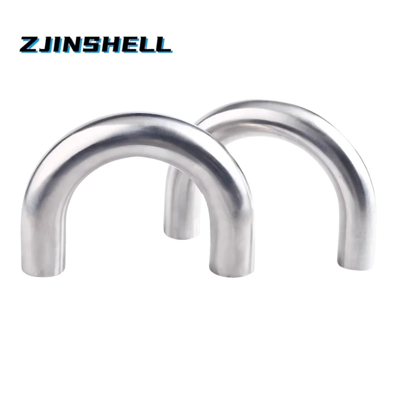 16/19/25/32/38/45/51/57/63/76Mm 180 Degree Stainless Steel 304 U Bend Pipe Welding Elbow