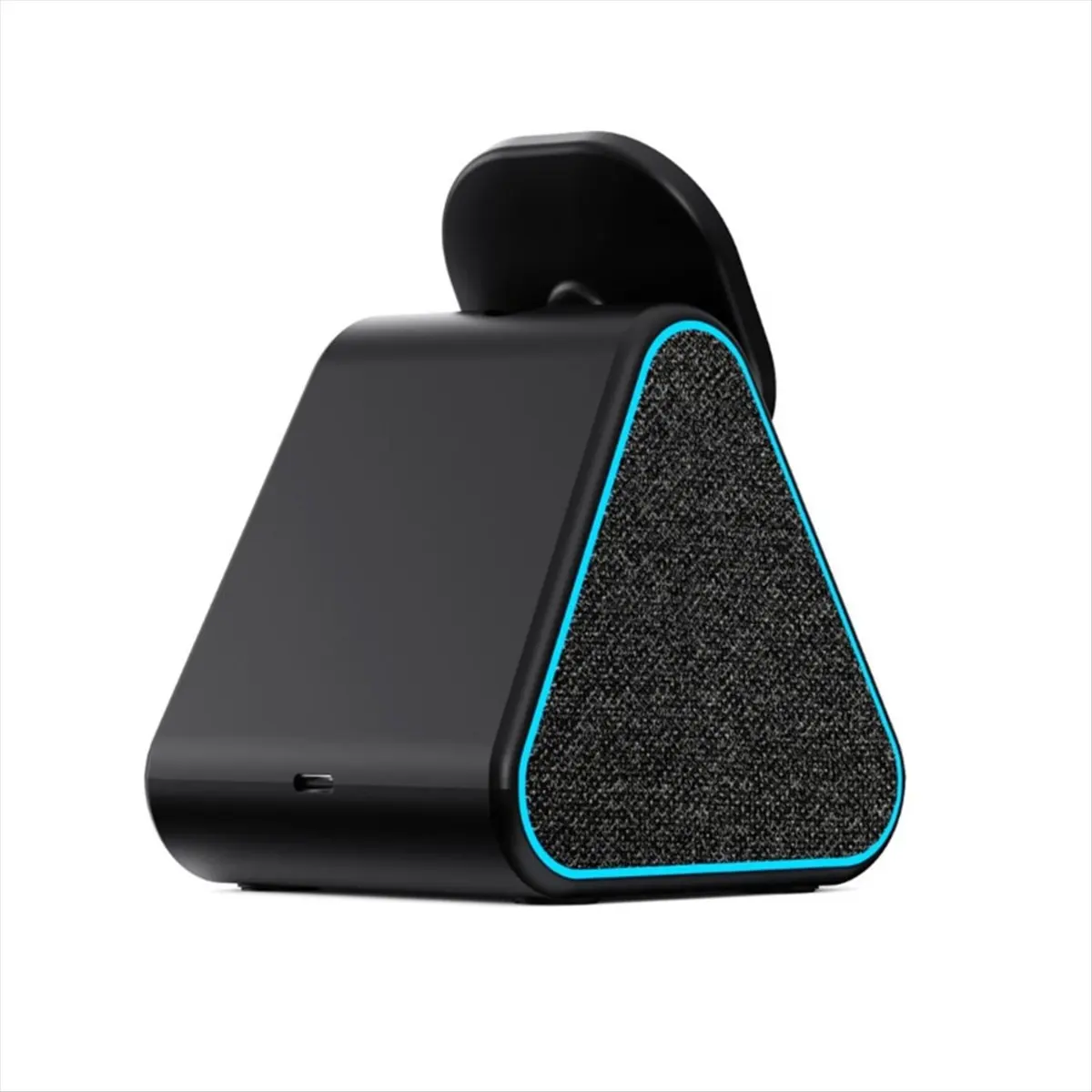 【Charger】 Bluetooth 5.0 Speaker Multi-Function Charging Phone Stand Portable Wireless Speaker for Desk Move High Aesthetic