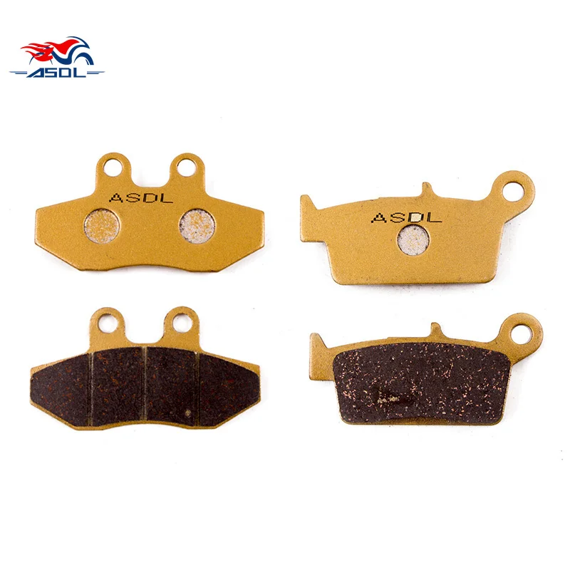 

125cc Motorcycle Accessories Front Rear Brake Pads Disc Tablets For HUSQVARNA WXE125 WXE 125 2007 WRE125 WRE 125