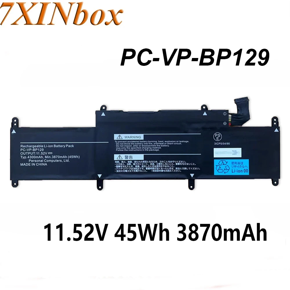 Imagem -01 - Original Bateria do Portátil para Nec Bp129 Série Notebook Tablet 3icp5 54 90 7xinbox Pc-vp-bp129 11.52v 45wh 3870mah original bateria do portatil para nec bp129 serie notebook tablet 3icp5 54 90 7xinbox pc vp bp129 1152v 45wh 3870mah 01