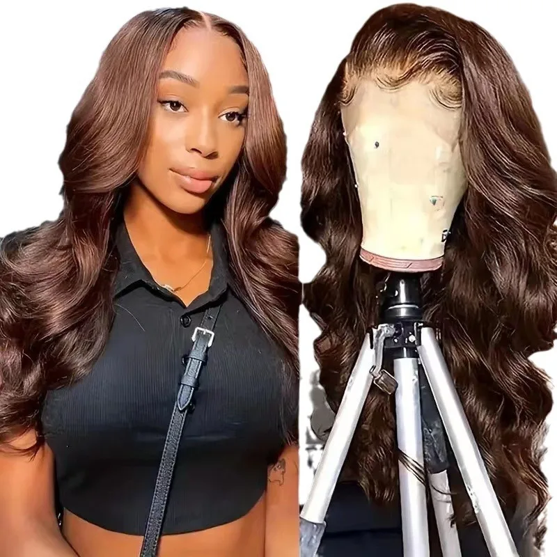 

Front Lace Wig Set European and American Women Gradient Color Wig Set Long Curly Hair Big Waves Multiple Colors Available
