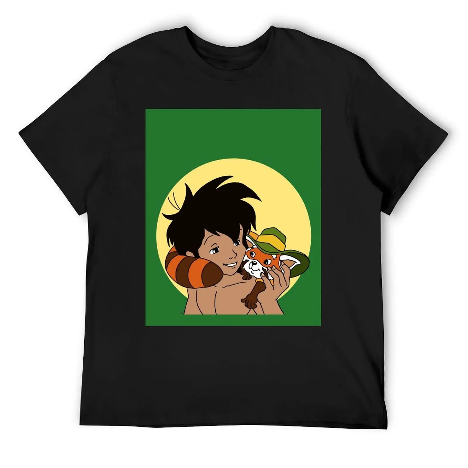 Mowgli and Bambu Lee T-Shirt anime t shirts anime clothes cheap stuff men clothings