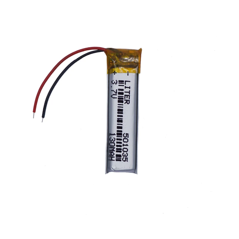Polymer Lithium Batterie 3,7 V, 135mAh kann angepasst werden Großhandel ce fcc rohs msds Qualitäts zertifizierung