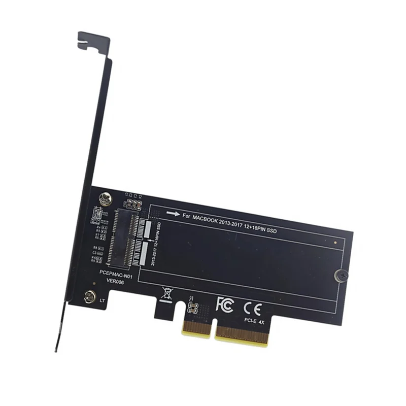 PCI-E 4X To 12+16PIN SSD Adapter Card For  2013-2017 12+16PIN SSD For  Pro 2013 A1398 A1502
