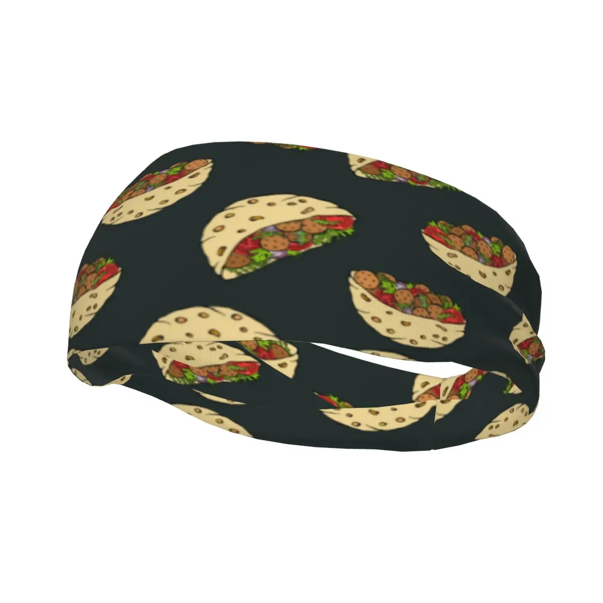 Sports Headband Pocket Bread Running Fitness Sweatband Absorbent Cycling Jog Hair Bandage