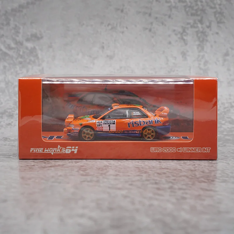 FW Alloy 1:64 Scale WRC 2000 Sports Car Model Classics Adult Souvenir Gift Static Display