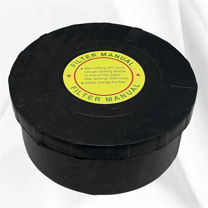 

ABXF-2Pcs 32Mm/1.25Inch Air Compressor Noise Reducer Silence Filter,Plastic Shell Round Muffler Filter