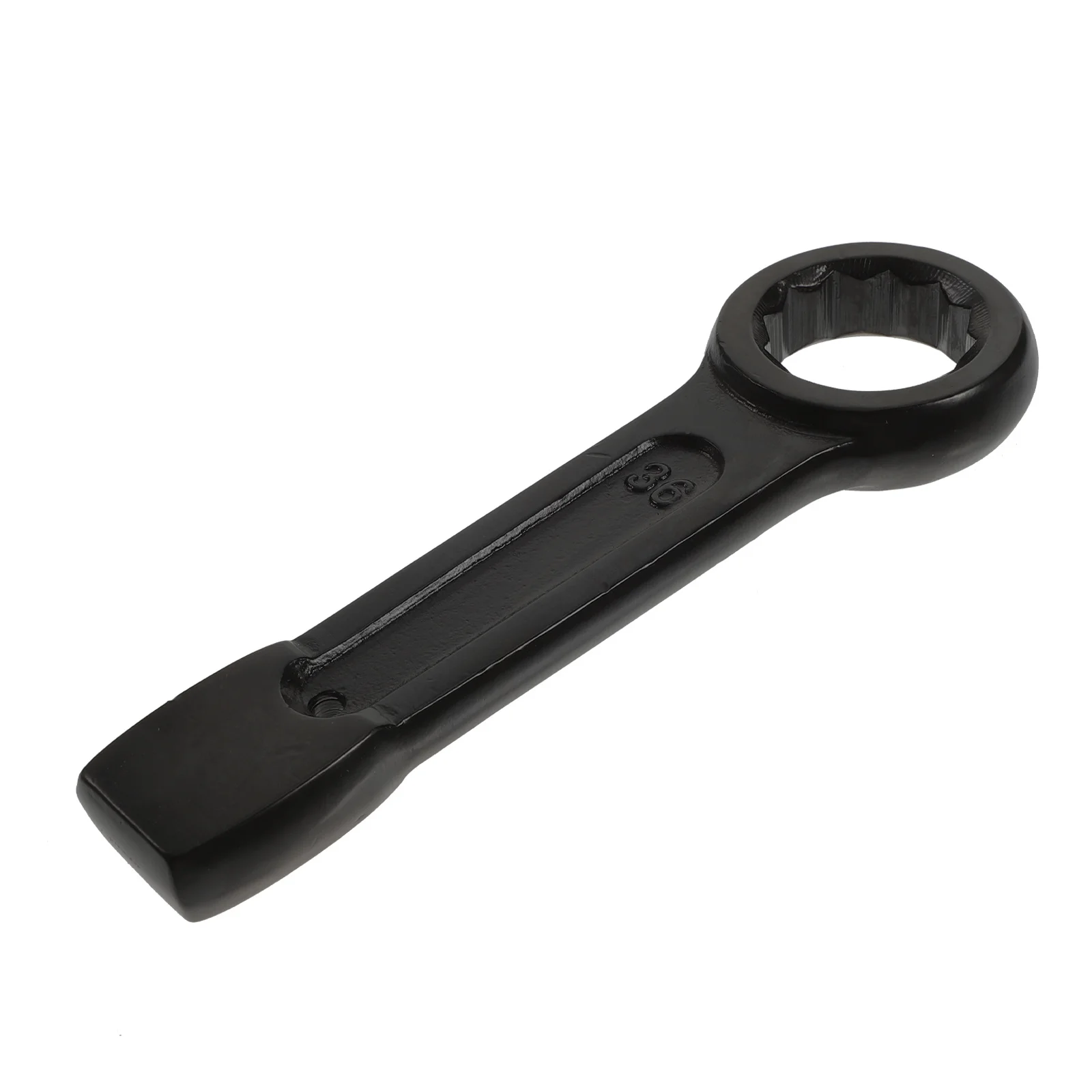 

36mm Ratchet Wrench Heavy Duty Offset Spanner for Home Repair Mechanical Maintenance Sturdy Steel Ratcheting Spanner