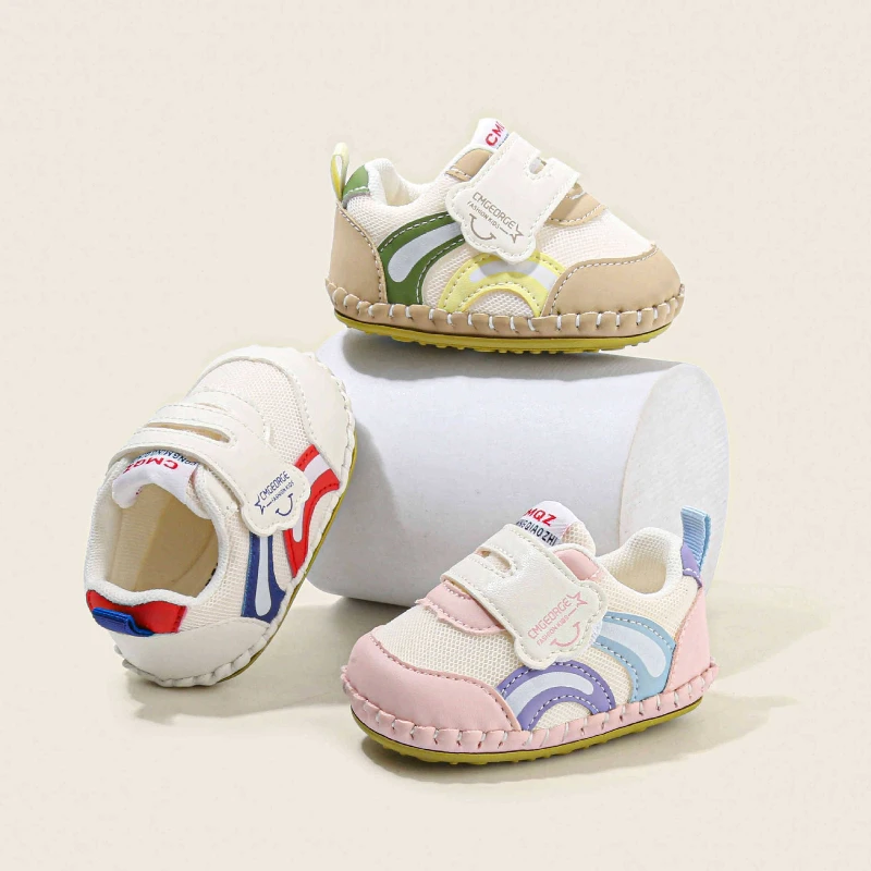 

Fashion Baby Shoes 2025 Autumn New Kids Sneaker Lightwe Boys' Mesh Shoe Simple Girls Casual Shoes Anti Slip Baby First Walkers
