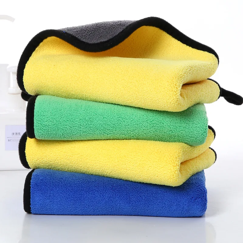 

Car Washing Towel Cleaning Absorbent Thickened Special Cloth For Car Cleaning Gloves Auto Accessories