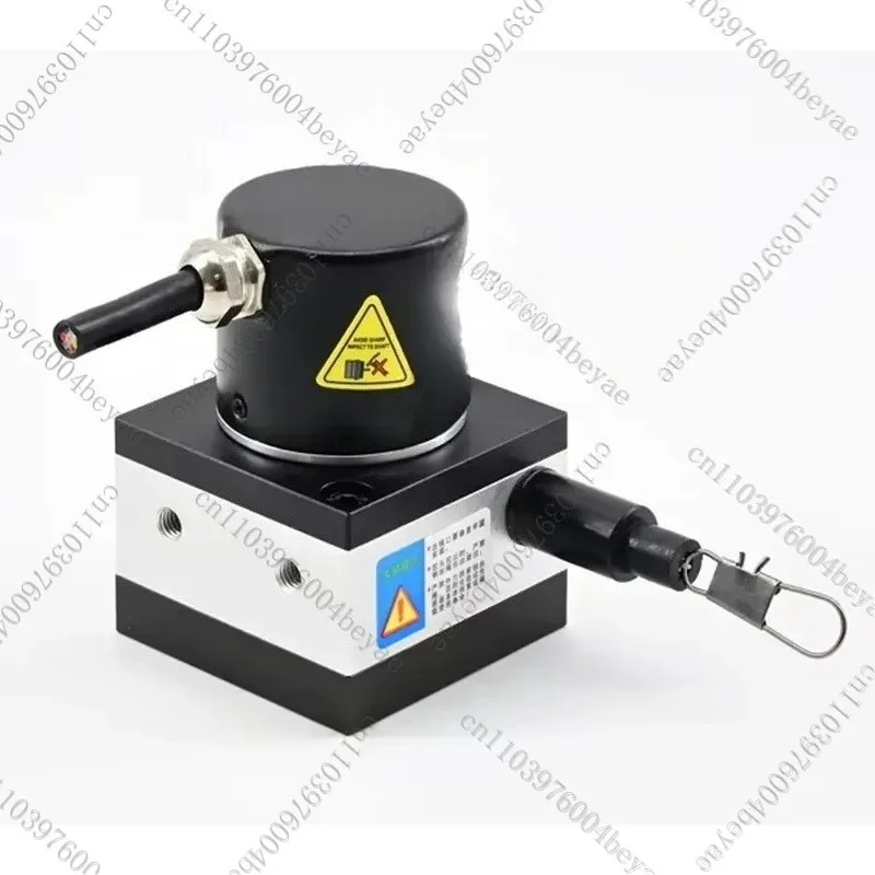 Pull Wire Displacement Sensor NPN Output Incremental Encoder Position Sensor Resistor 24VDC Linear Displacement Sensor