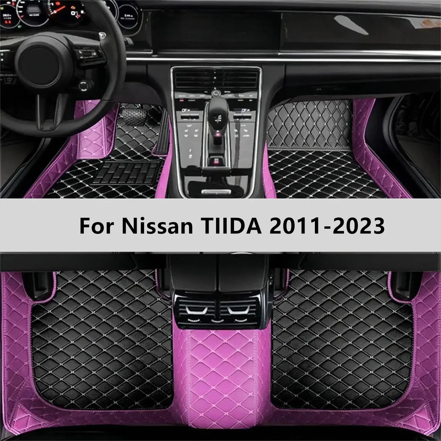 

Автомобильные коврики на заказ для Nissan TIIDA 2011-2023, напольный коврик, автомобильные коврики, аксессуары, аксессуары для интерьера