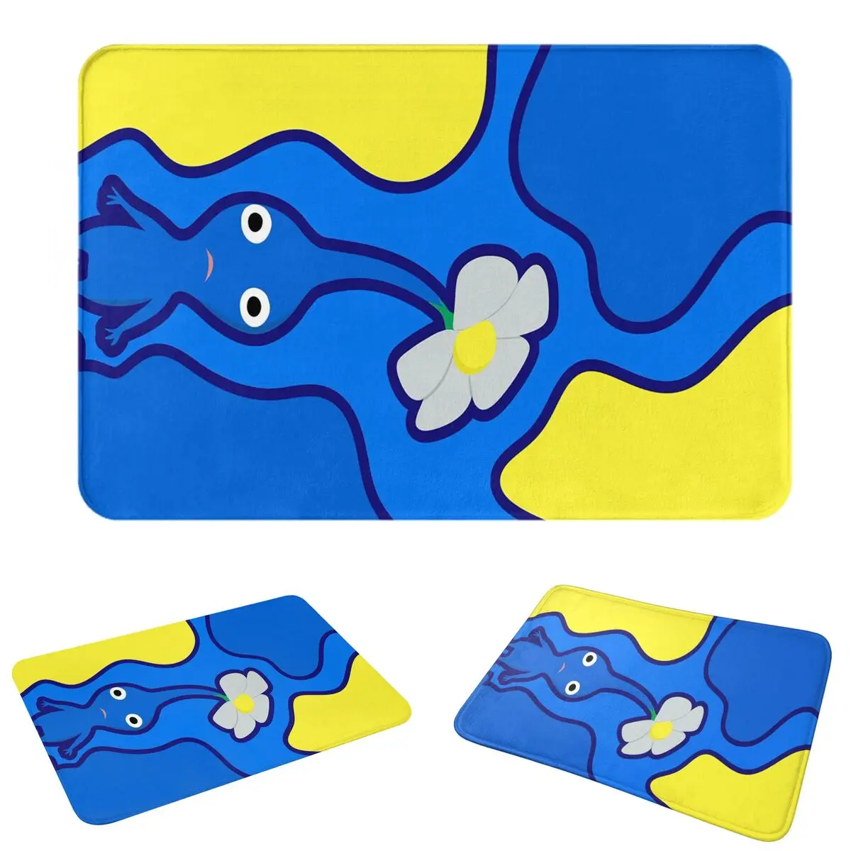 Pikmin Non-slip Doormat Floor Mat Cushion Carpet Rug for Kitchen Entrance Home Living room Footpad Mats