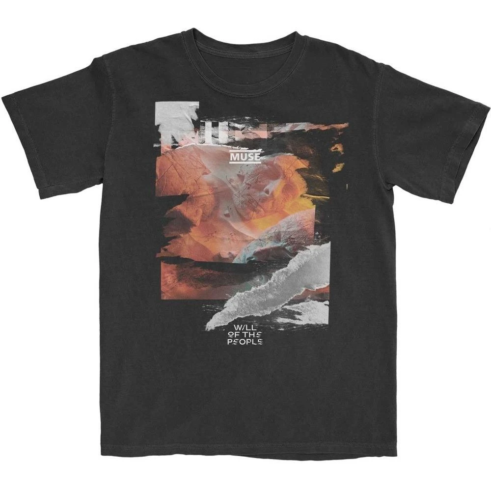 

Muse - Will of The People Peripheral Pattern Printing Summer Luxury Brand Cotton Men's and Women's T-Shirts Short Sleeves