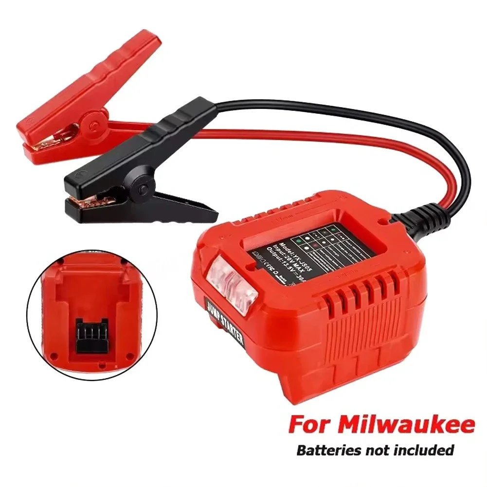 

Safe and Efficient Jump Starter Cable 10AWG for 18V Batteries Suitable for Car and Small Diesel Engines Portable Design