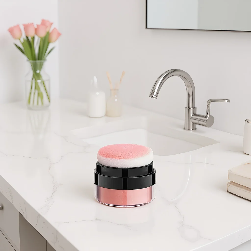 ​ ​ บลัชออนแบบคุชชั่นรูปเห็ด - บลัชออนเนื้อแมตต์นุ่ม ให้ความเงางาม สำหรับคอนทัวร์ใบหน้า ​ ​