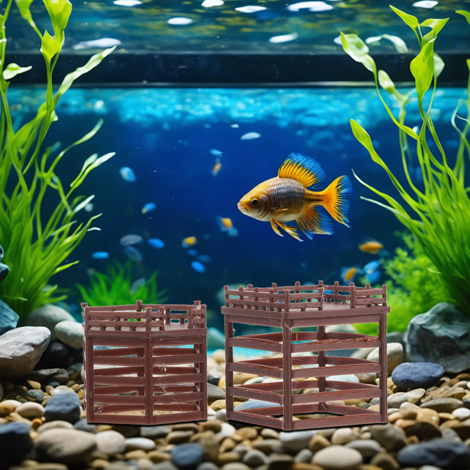 

Miniature Platform Micro Landscape Ornaments Aquarium Accessories Fish Tank Decor Terrarium Fairy Garden Decorations