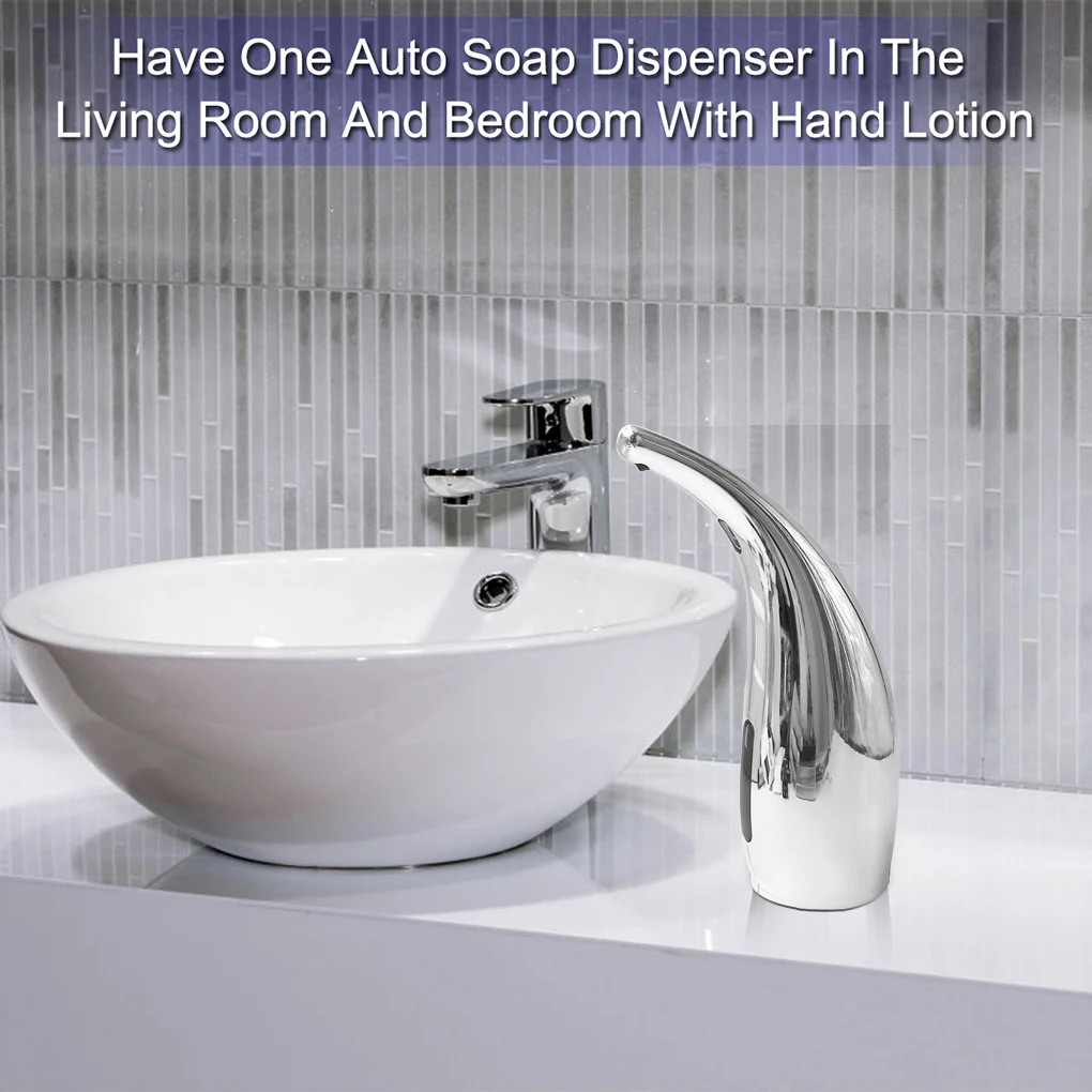 

300ml Automatic Soap Dispenser Household Bathroom Red Light Sprayer Waterproof Holder Electric Container Diffuser